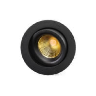 LED-Downlight 3000K, schwarz/gold 902235