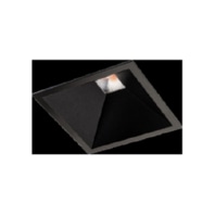 LED-Deckeneinbaustrahler Soft Square 12W 890lm 3000K dim schwarz 903251