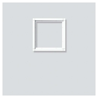 Mounting frame for door station 4-unit KR 611-2/2-0 DG