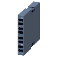 Auxiliary contact block 1 NO/1 NC 3RH2911-2DA11