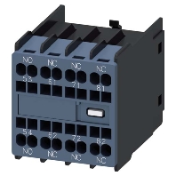 Auxiliary contact block 1 NO/3 NC 3RH2911-2GA13