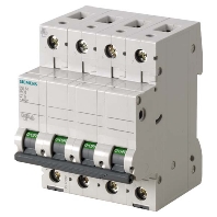 Miniature circuit breaker 4-p C63A 5SL6463-7