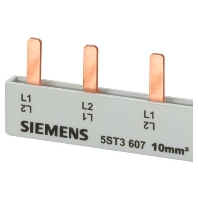 Phase busbar 2-p 16mm� 75,5mm 5ST3640