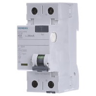 Residual current breaker 2-p 40/0,03A 5SV3314-6