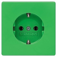 Socket outlet green 5UB1851