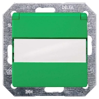 Socket outlet green 5UB1913