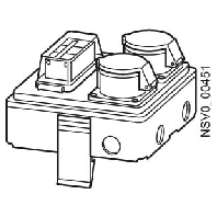 Tap off unit for busway trunk 16A BD2-AK1/2CEE163A161