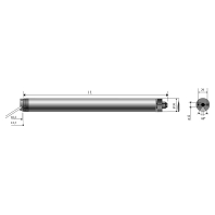 Rohrmotor LS40 13/10 NL BK 1242228