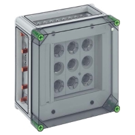 Screw fuse enclosure 250A 179x320mm GSD 233-250
