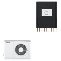 Luft/Wasser-Wrmepumpe-Set classic compact WPL07ACS cla-Hyb-set