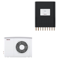 Luft/Wasser-Wrmepumpe-Set classic compact WPL13ACS cla-Hyb-set