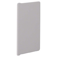 End plate for slotted cable trunk B 60100/4 gr