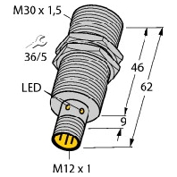 Inductive proximity switch 15mm Bi15U-M30-AP6X-H1141