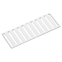Label for terminal block 5mm white 209-583