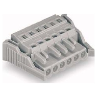 Federleiste 10pol., kodierbar 231-110/037-000