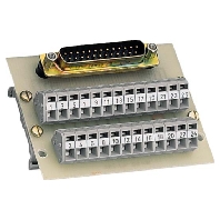 Terminal strip 25-p 1A 289-447