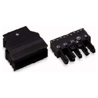Buchse 0,5-4mmq schwarz 770-305