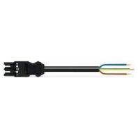 Anschlussleitung 3x1,5mmq schwarz 771-9993/106-301