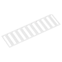 Label for terminal block 5mm white 793-5576
