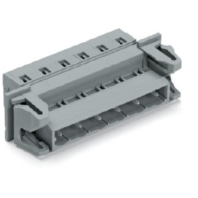 1-Leiter-Stiftleiste CAGECLAMP, 2,5mm, grau 731-608/114-000