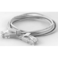 Patch cord 0,5m - UTP patch cable Cat.6A white 0.5m RJ45 2.8mm, 7228 ws 0,5m