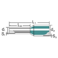 Aderendh�lse H0,75/14D GR