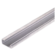 G-rail 32mm Aluminium TS 32X15 2M/AL/BK