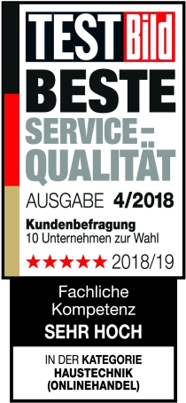 eibmarkt® Auszeichnung BESTE SERVICE-QUALITÄT