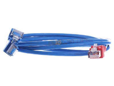 Front view Homeway HCAHNG-B2103-A010 HW-Y-Kabel1 LAN/LAN 
