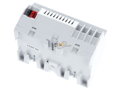 Top rear view EIBMARKT SA.12.16 EIB KNX switch actuator 12-fold,_with very large parameters
