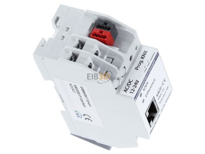 View top left EIBMARKT N000401 EIB KNX IP Interface PoE, with up to 5 tunneling connections
