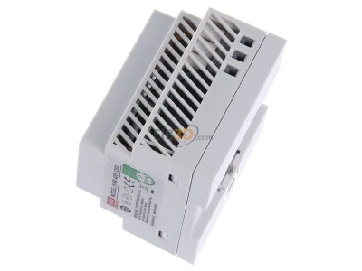View top right Mean Well KNX-40E-1280 EIB/KNX power supply 1280mA with integrated choke
