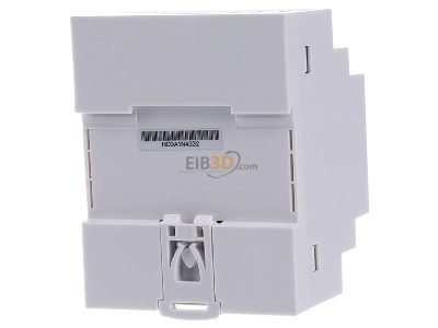 Back view Mean Well KNX-40E-1280D EIB/KNX power supply 1280mA with integrated choke and diagnostic function
