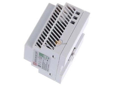 View top right Mean Well KNX-40E-1280D EIB/KNX power supply 1280mA with integrated choke and diagnostic function
