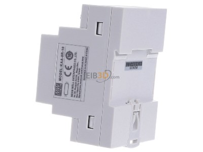 View on the right Mean Well KAA-8R-10 EIB/KNX Universal Actuator 8fold 10A

