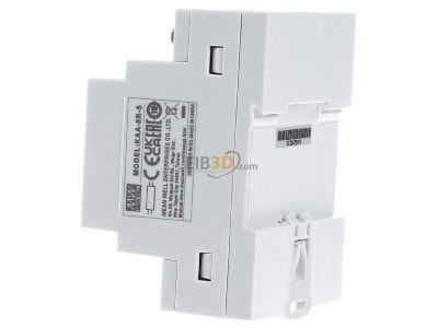 View on the right Mean Well KAA-8R-16S KNX Universal Actuator Secure Version 8fold 16A
