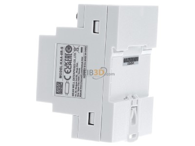 Ansicht rechts Mean Well KAA-8R-16S KNX Universal Aktor 8fach 16A, Secure Version