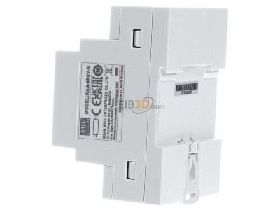 Ansicht rechts Mean Well KAA-4R4V-10S KNX Dimmaktor 4fach 10A, Secure Version