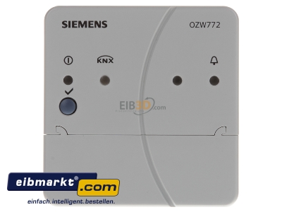 Front view EIB KNX Web-Server, Synco Living, OZW772.01 Siemens Building OZW772.01
