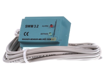Front view EIBMARKT Water detector, water sensor, leakage sensor conventional or for connection KNX, RI SWM 3.2

