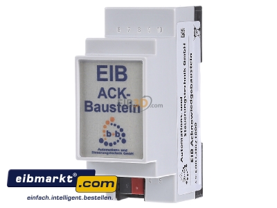 Frontansicht b+b Automation 10 00 13 EIBAck(nowledge) Baustein, E001-H021000