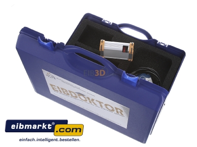 Top rear view b+b Automation 10 00 08 EIBDoktor professional IP USB complete bundle, E001-B902012
