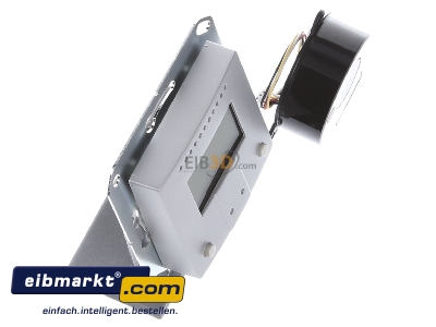 Ansicht oben links Elsner Elektronik ELS 70240 KNX AQS/TH-B-UP EIB KNX Innenraumsensor, Kombisensor fr CO2, Temperatur, Leuftfeuchtigkeit, , alu