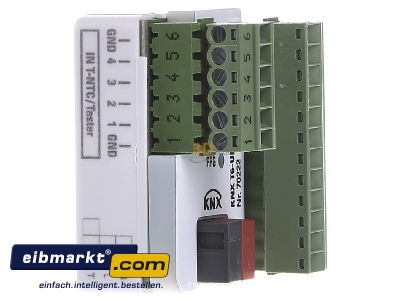 Ansicht links Elsner Elektronik ELS 70222 KNX T6-UN-B4 KNX Auswerteeinheit, 