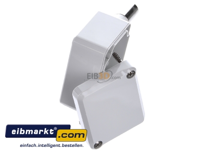 Ansicht oben links Elsner Elektronik ELS 70184 KNX TH65-AP KNX TH65-AP Thermo-Hygrometer, 