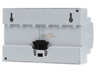 Ansicht hinten MDT AKI-0816.04 EIB/KNX Schaltaktor 8-fach, 8TE, REG, 16/20A, 230VAC, C-Last, Industrie, 200F, 