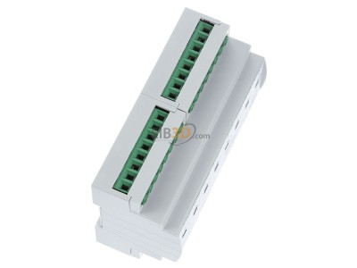 View top left MDT AKI-0816.04 EIB/KNX Switch Actuator 8-fold, 8SU MDRC, 16/20A, 230VAC, C-load, 200F, 
