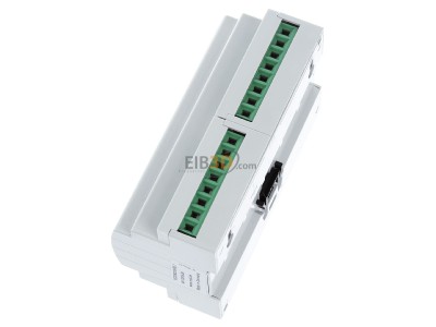 View top right MDT AKI-0816.04 EIB/KNX Switch Actuator 8-fold, 8SU MDRC, 16/20A, 230VAC, C-load, 200F, 
