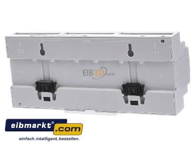 Back view MDT AKI-1216.03 EIB/KNX Switch Actuator 12-fold, 12SU MDRC, 16/20A, 230VAC, C-load, 200F - 

