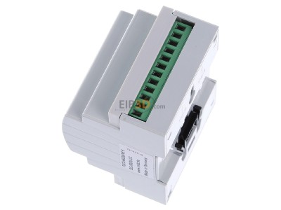 View top right MDT BE-08000.02 EIB/KNX Binary Input 8-fold, 4SU MDRC, Contact Inputs, 
